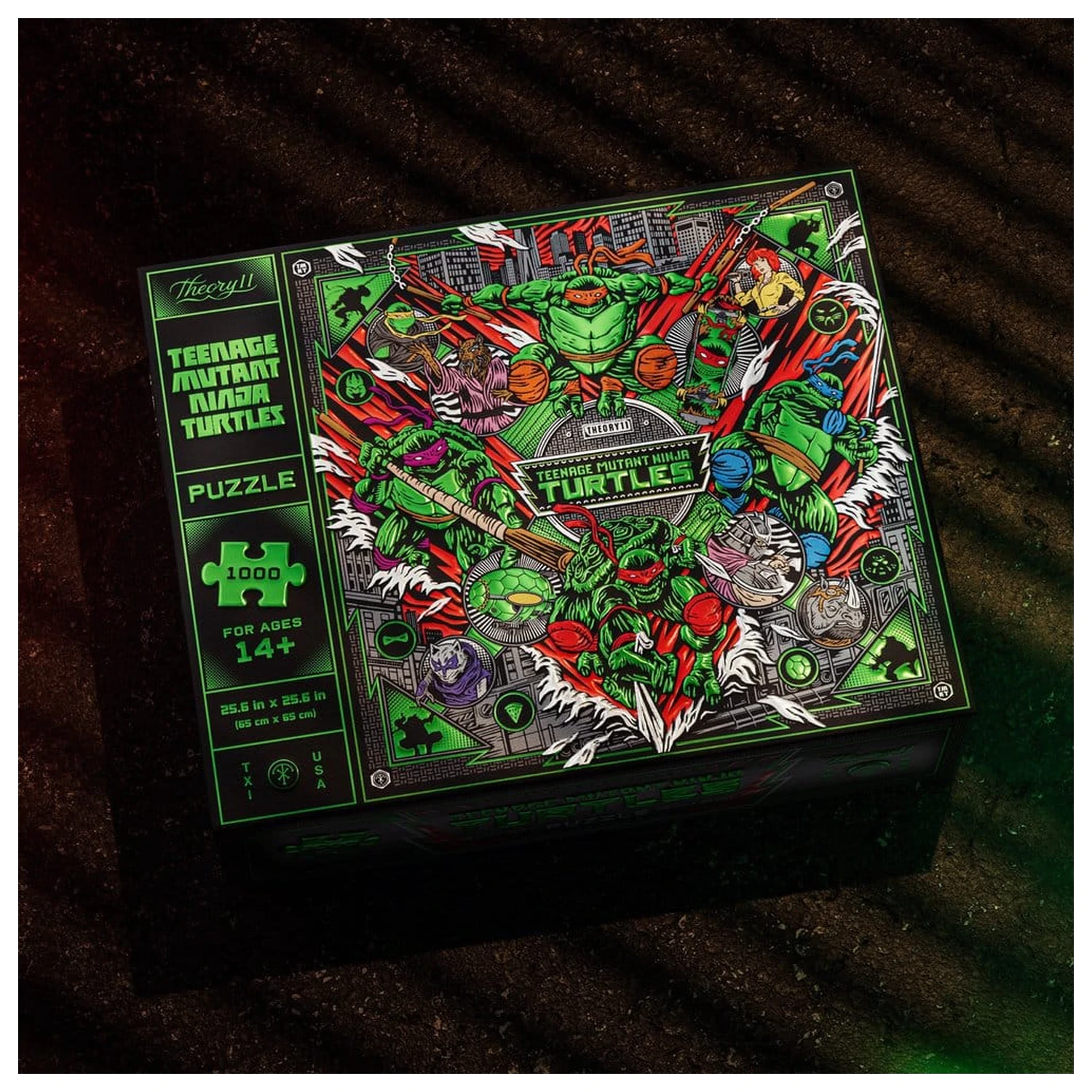 Teenage Mutant Ninja Turtles multi-dimensional puzzle (1000 pieces) product photo