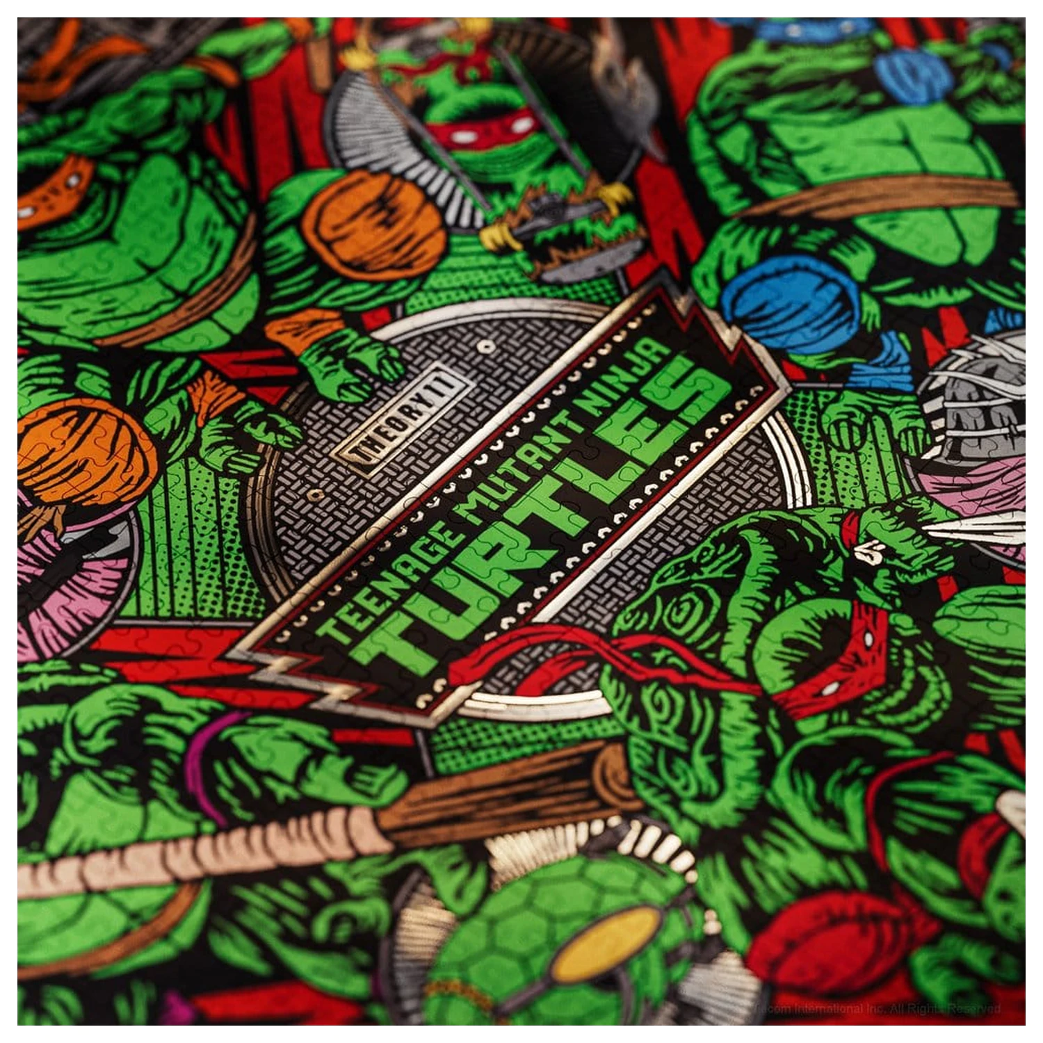 Teenage Mutant Ninja Turtles multi-dimensional puzzle (1000 pieces) product photo