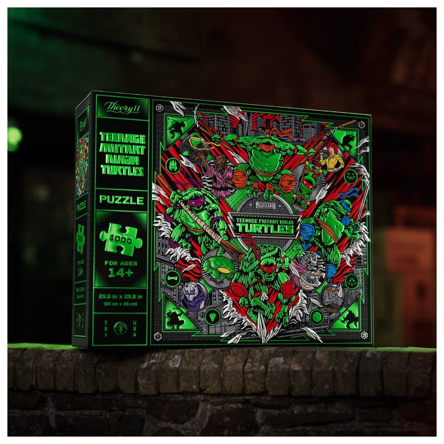 Teenage Mutant Ninja Turtles multi-dimensional puzzle (1000 pieces) product photo