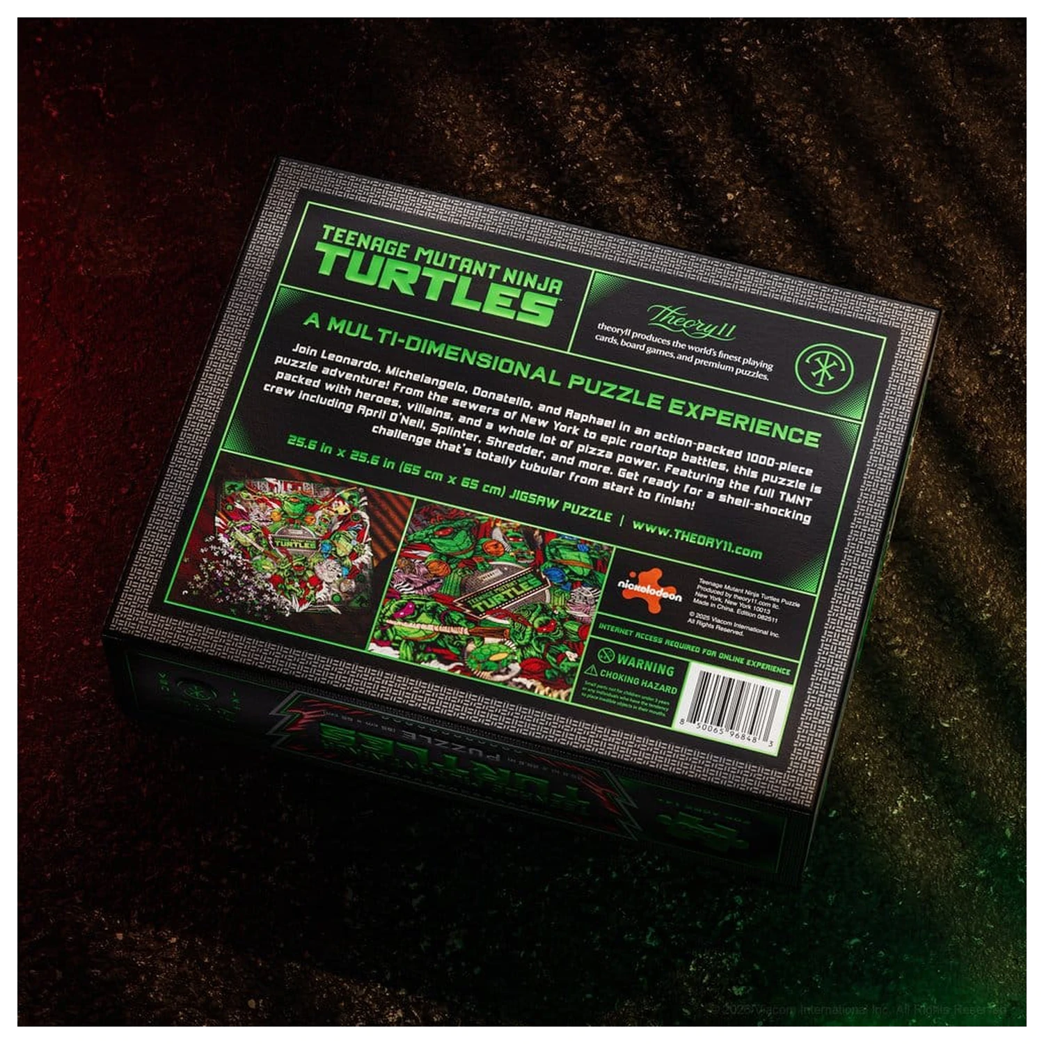 Teenage Mutant Ninja Turtles multi-dimensional puzzle (1000 pieces) product photo