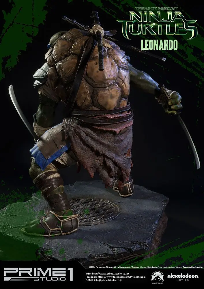 Teenage Mutant Ninja Turtles Museum Master Line Statue Leonardo 58 cm product photo