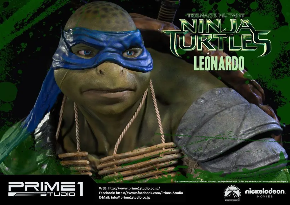Teenage Mutant Ninja Turtles Museum Master Line Statue Leonardo 58 cm product photo