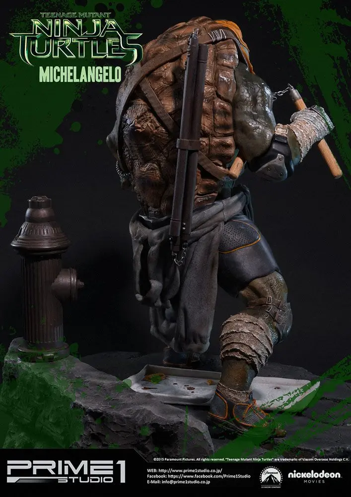 Teenage Mutant Ninja Turtles Museum Master Line Statue Michelangelo 51 cm product photo