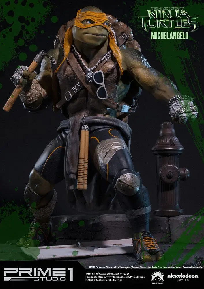 Teenage Mutant Ninja Turtles Museum Master Line Statue Michelangelo 51 cm product photo