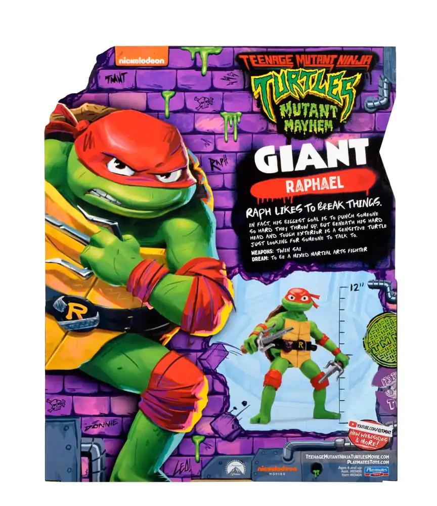 Teenage Mutant Ninja Turtles: Mutant Mayhem Action Figure Giant Raphael 30 cm product photo