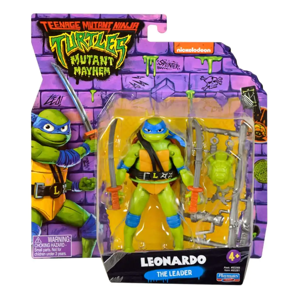 Teenage Mutant Ninja Turtles: Mutant Mayhem Action Figure Leonardo 10 cm product photo