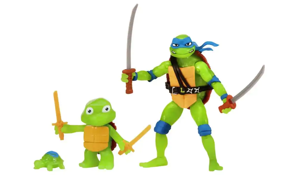 Teenage Mutant Ninja Turtles: Mutant Mayhem Action Figure 3-Pack Leonardo Evolution 10 cm product photo