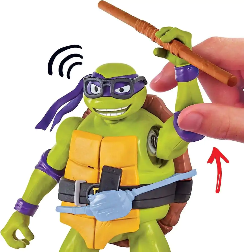 Teenage Mutant Ninja Turtles: Mutant Mayhem Ninja Shouts Action Figure Donatello 14 cm  product photo