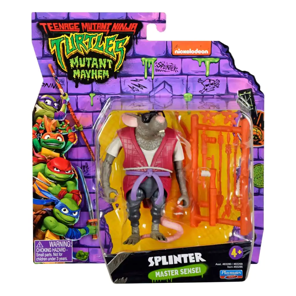 Teenage Mutant Ninja Turtles: Mutant Mayhem Action Figure Splinter 10 cm product photo