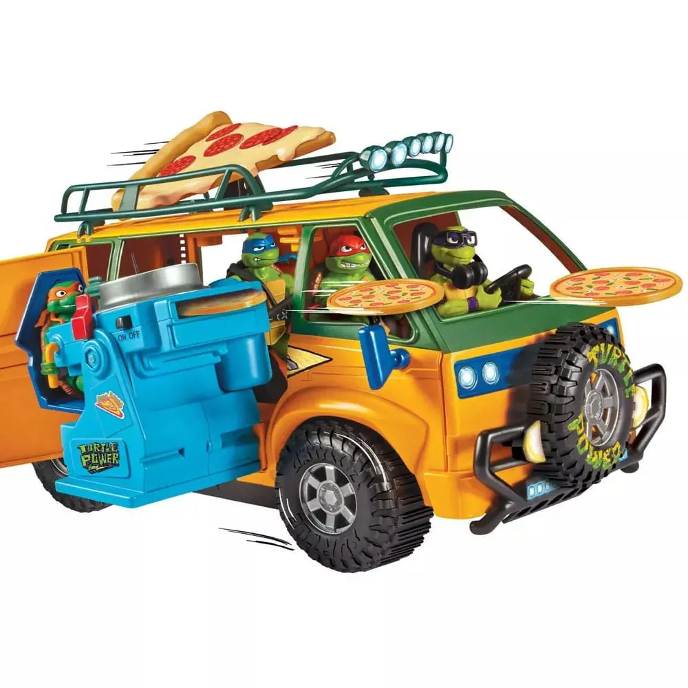 Teenage Mutant Ninja Turtles: Mutant Mayhem Vehicle Pizza Van 20 cm product photo