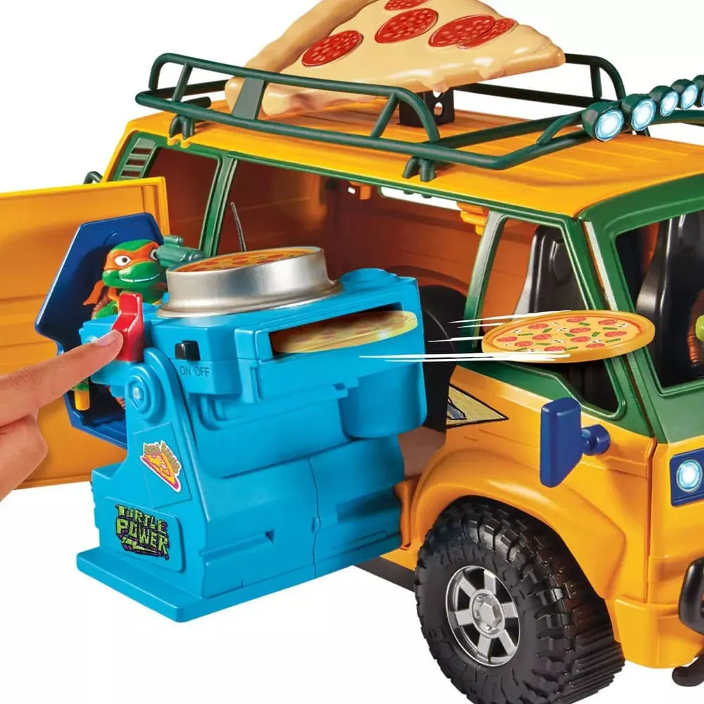 Teenage Mutant Ninja Turtles: Mutant Mayhem Vehicle Pizza Van 20 cm product photo