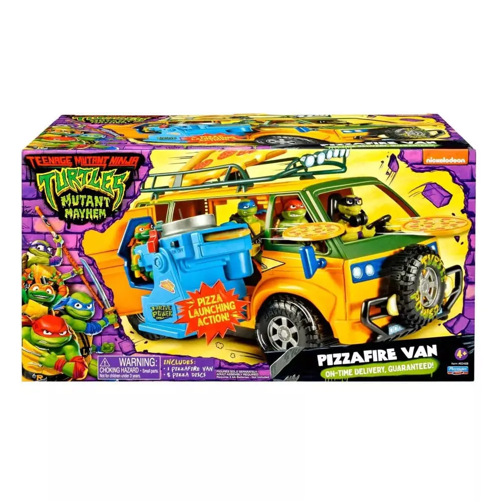 Teenage Mutant Ninja Turtles: Mutant Mayhem Vehicle Pizza Van 20 cm termékfotó