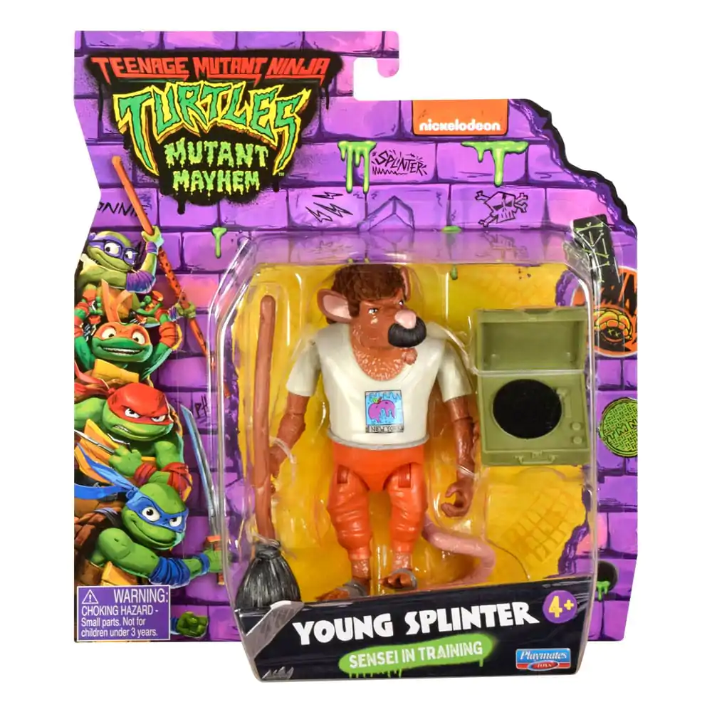 Teenage Mutant Ninja Turtles: Mutant Mayhem Action Figure Young Splinter 11 cm product photo