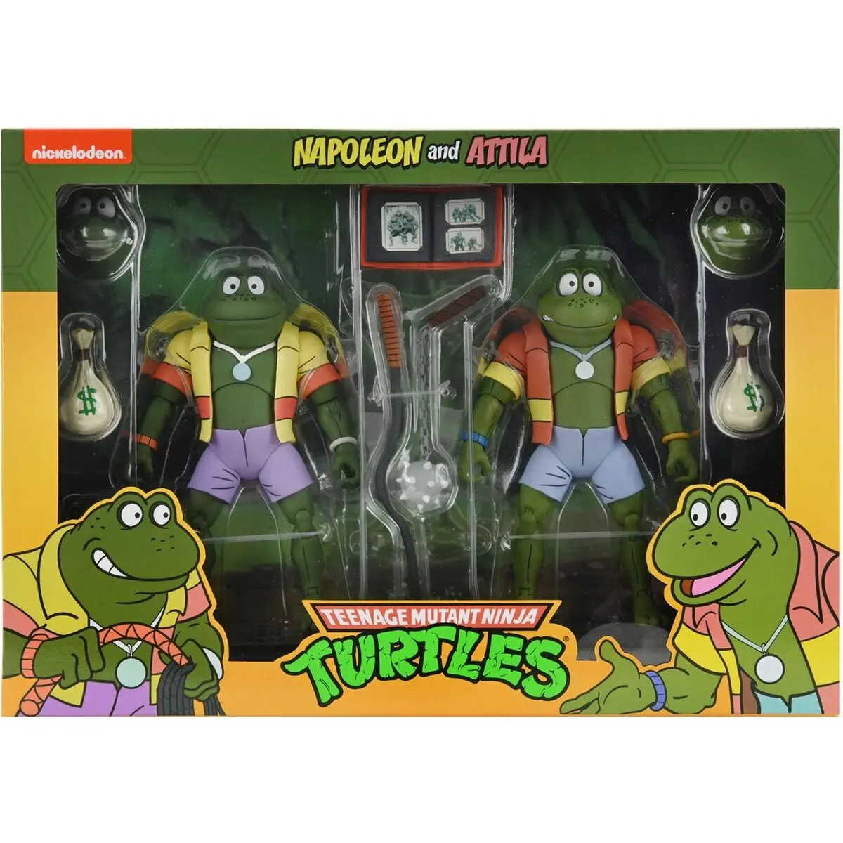 Teenage Mutant Ninja Turtles Napoleon and Atilla pack 2 figures 18cm termékfotó