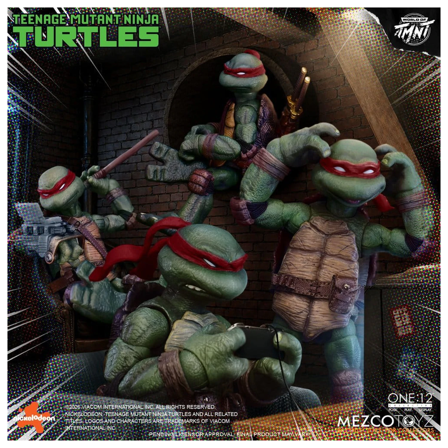 Teenage Mutant Ninja Turtles One:12 Collective Action Figures 1/12 Boxed Set 17 cm product photo