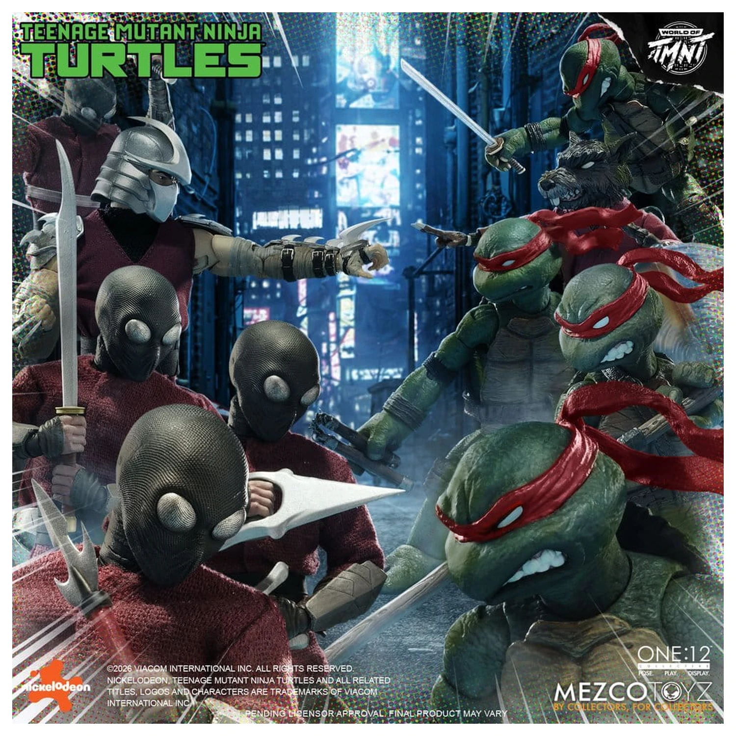 Teenage Mutant Ninja Turtles One:12 Collective Action Figures 1/12 Boxed Set 17 cm product photo