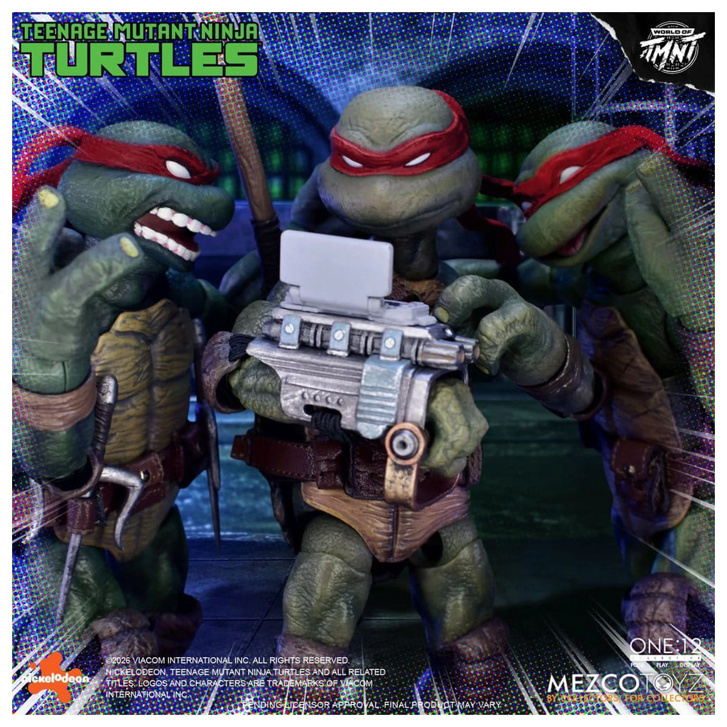 Teenage Mutant Ninja Turtles One:12 Collective Action Figures 1/12 Boxed Set 17 cm product photo