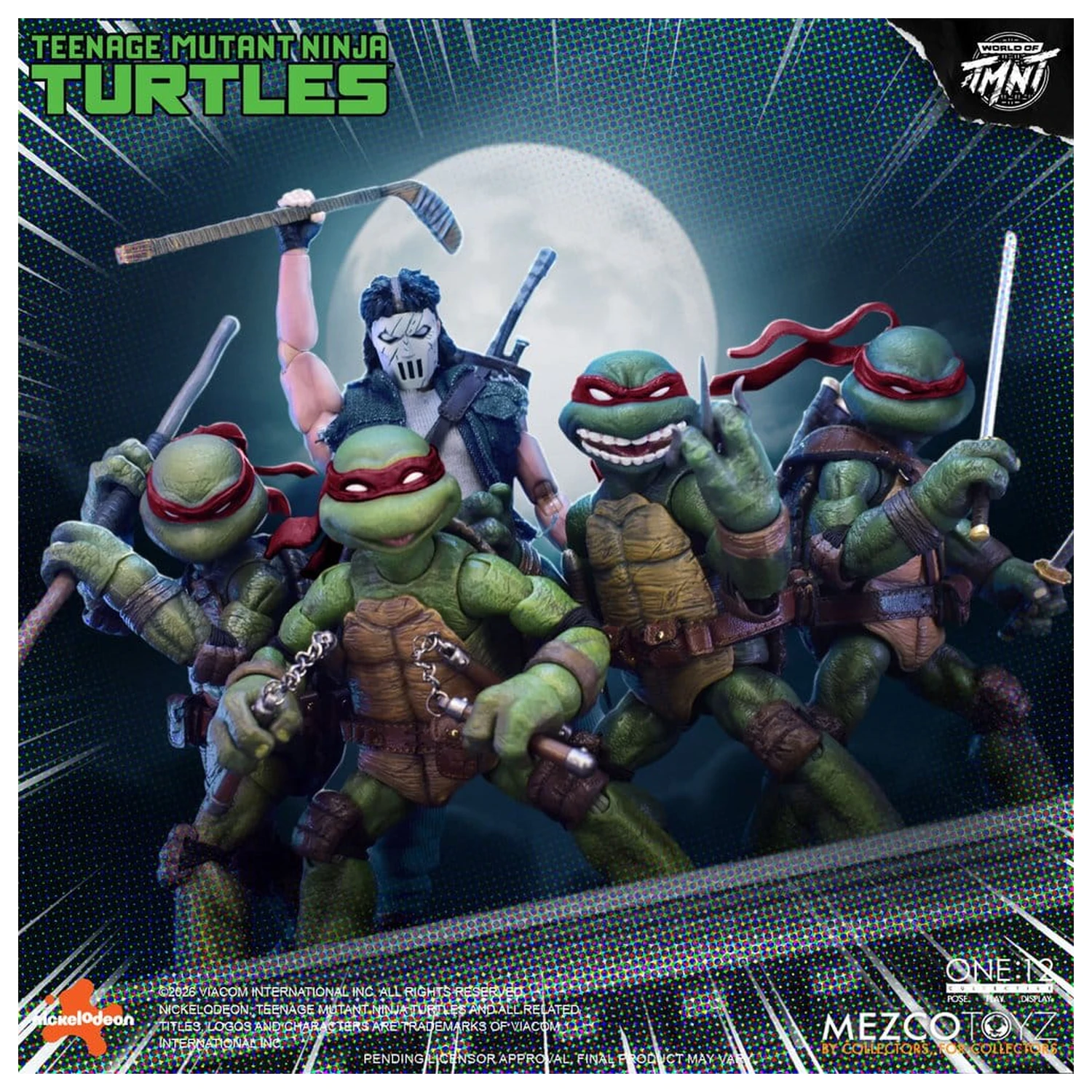 Teenage Mutant Ninja Turtles One:12 Collective Action Figures 1/12 Boxed Set 17 cm product photo
