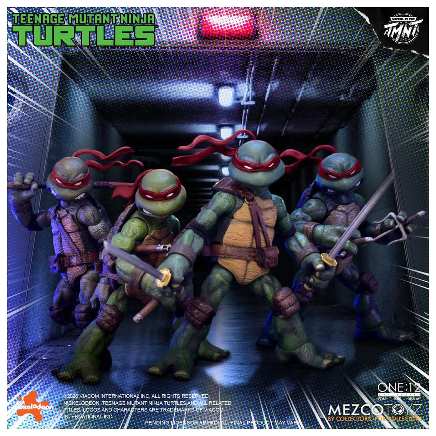 Teenage Mutant Ninja Turtles One:12 Collective Action Figures 1/12 Boxed Set 17 cm product photo