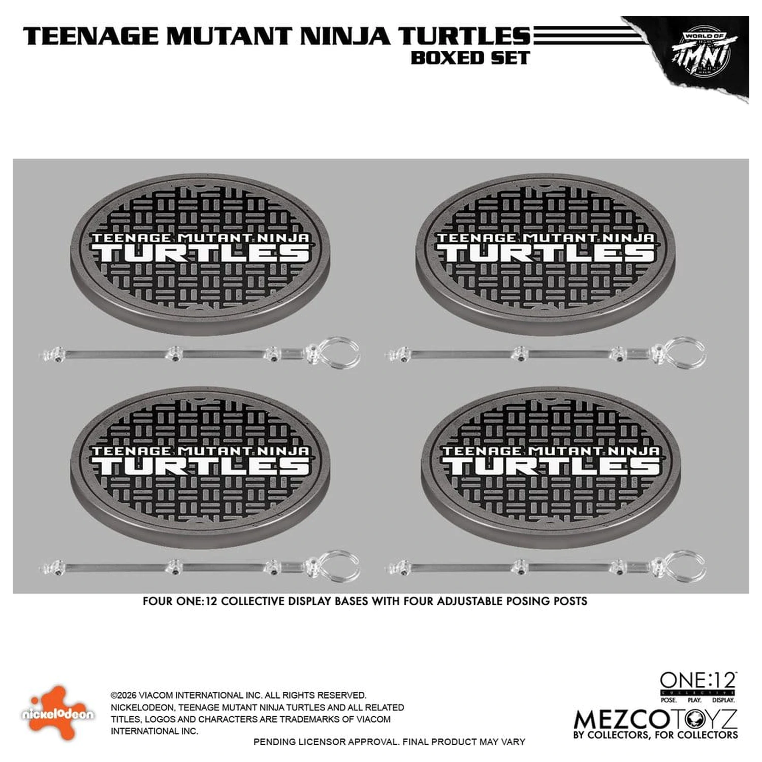 Teenage Mutant Ninja Turtles One:12 Collective Action Figures 1/12 Boxed Set 17 cm product photo