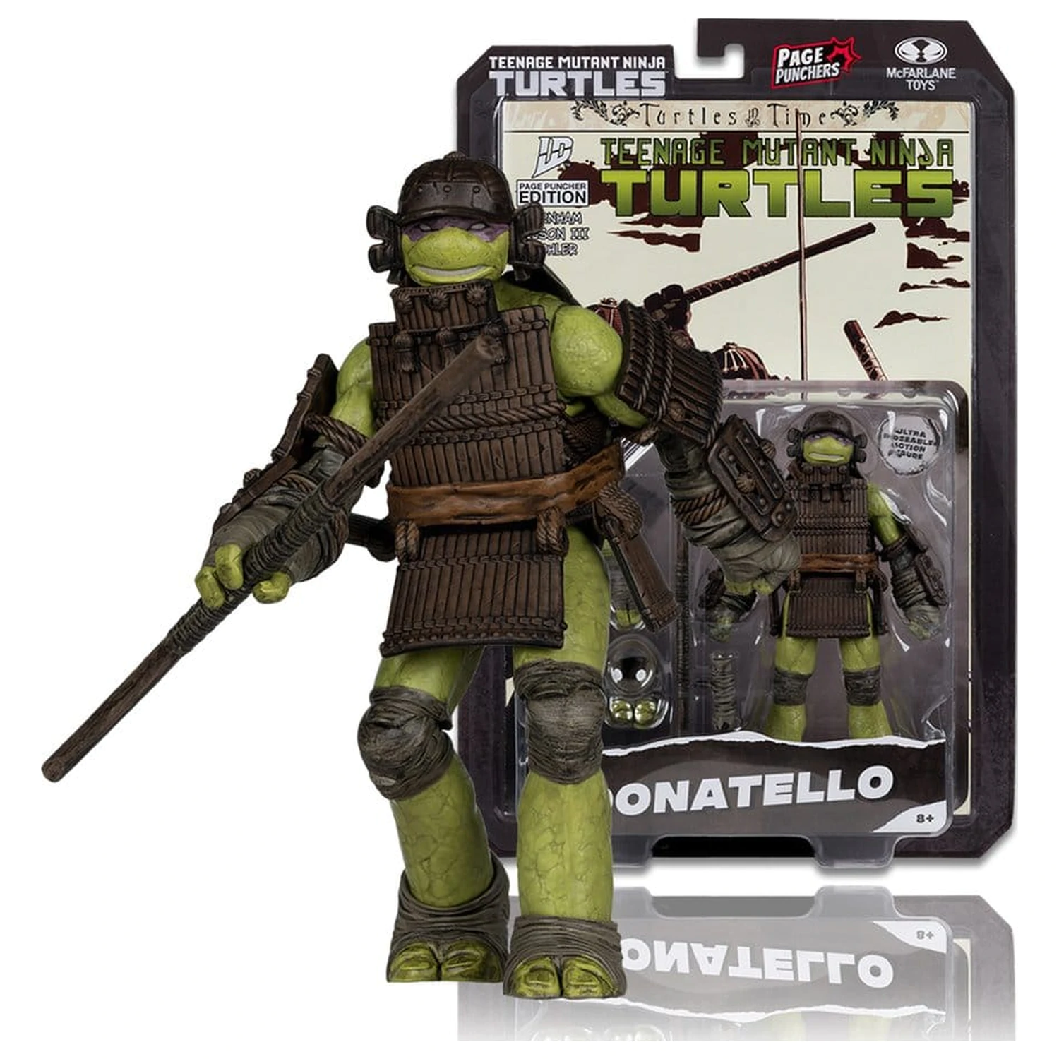 Teenage Mutant Ninja Turtles Page Punchers Action Figure Donatello (Turtles in Time) 13 cm product photo