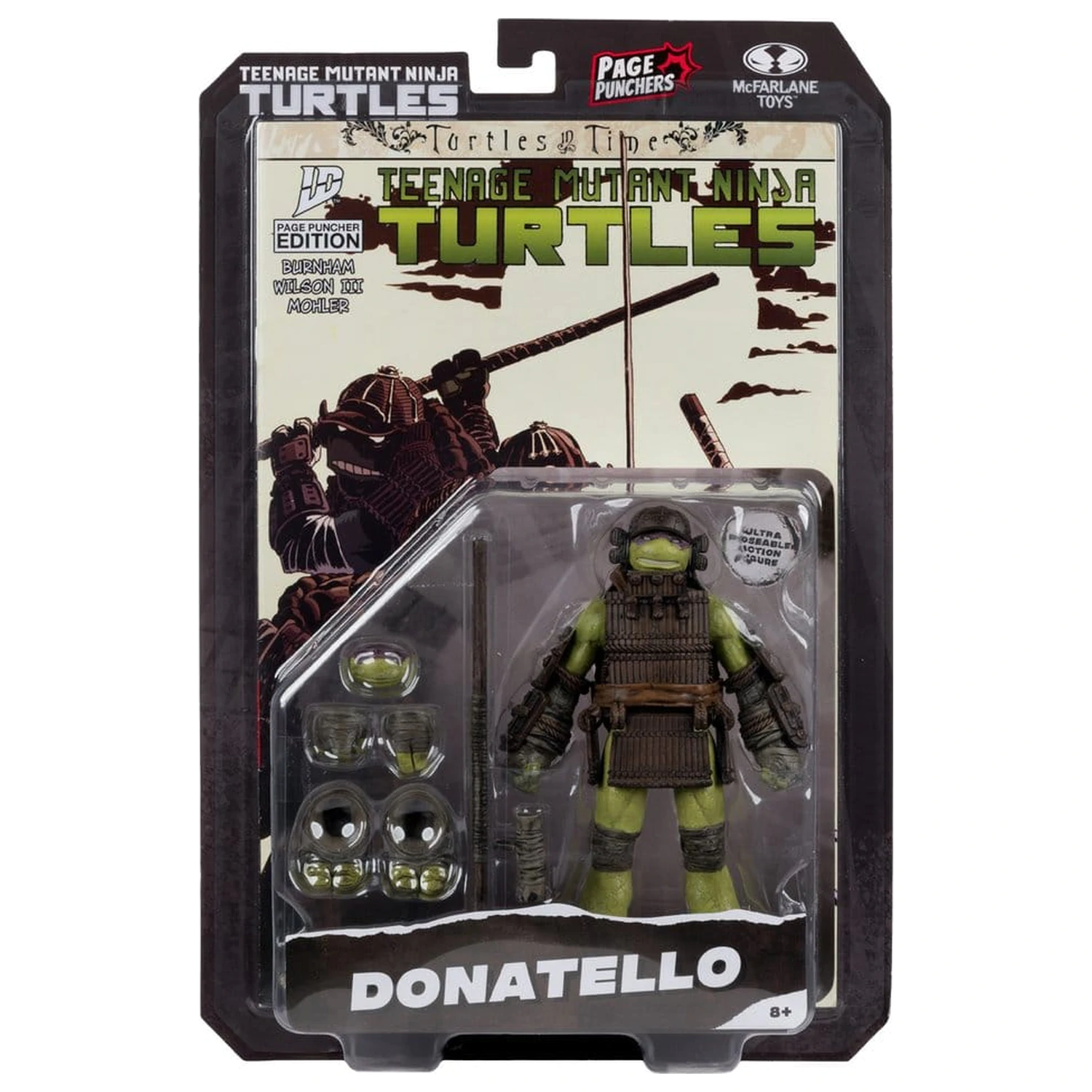 Teenage Mutant Ninja Turtles Page Punchers Action Figure Donatello (Turtles in Time) 13 cm product photo