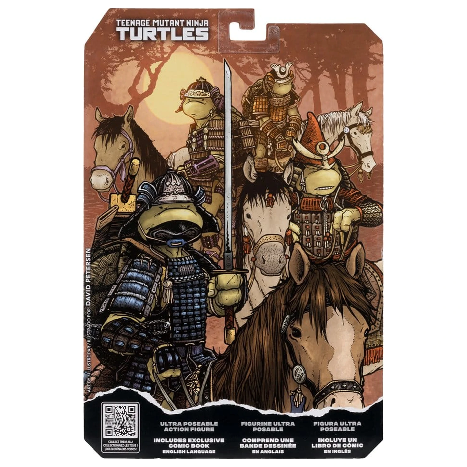 Teenage Mutant Ninja Turtles Page Punchers Action Figure Leonardo (Turtles in Time) 13 cm product photo
