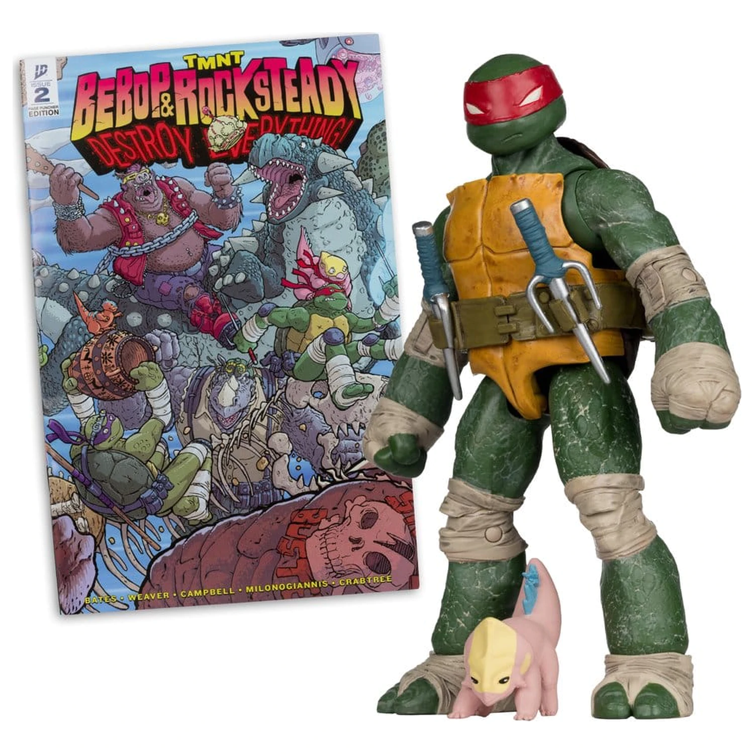Teenage Mutant Ninja Turtles Page Punchers Action Figure Raphael 13 cm product photo