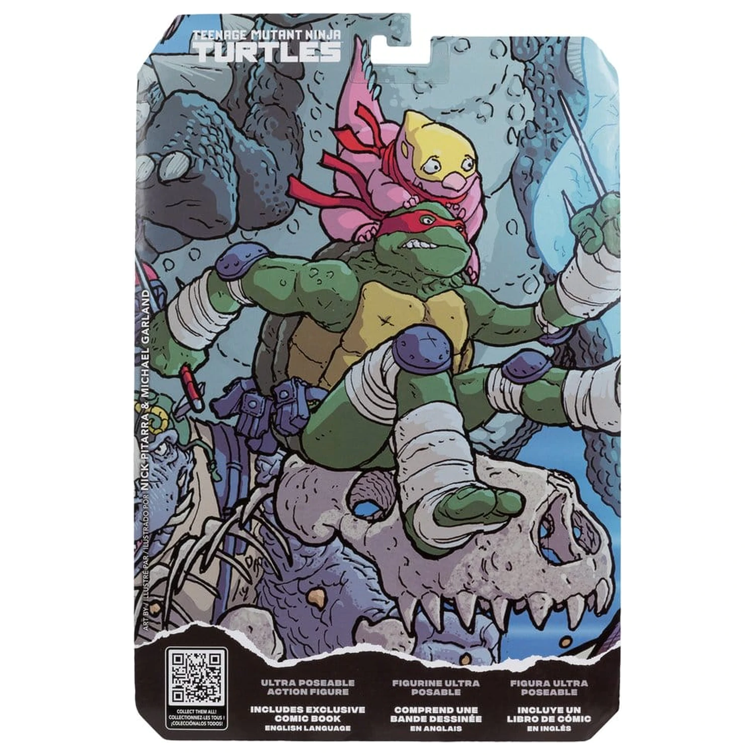 Teenage Mutant Ninja Turtles Page Punchers Action Figure Raphael 13 cm product photo