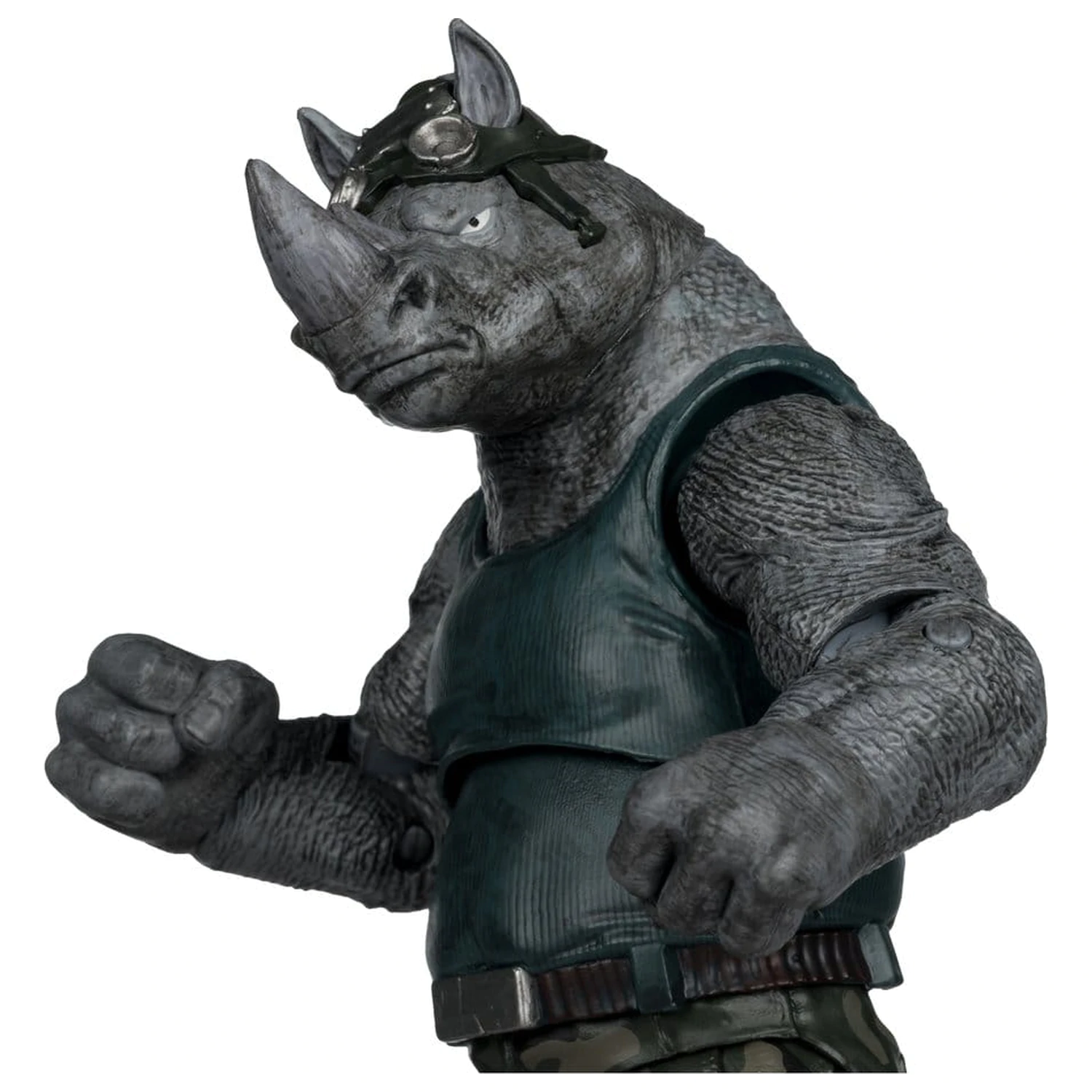 Teenage Mutant Ninja Turtles Page Punchers Action Figure Rocksteady 17 cm product photo