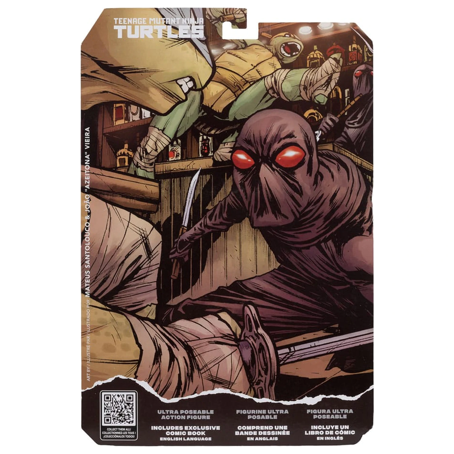 Teenage Mutant Ninja Turtles Page Punchers Action Figure Foot Soldier 14 cm product photo