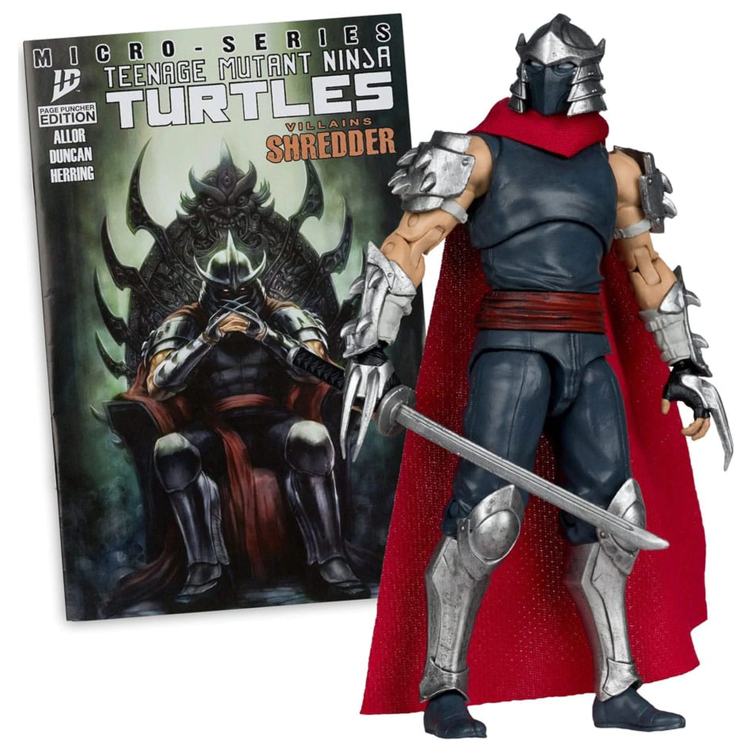 Teenage Mutant Ninja Turtles Page Punchers Action Figure Shredder 14 cm product photo