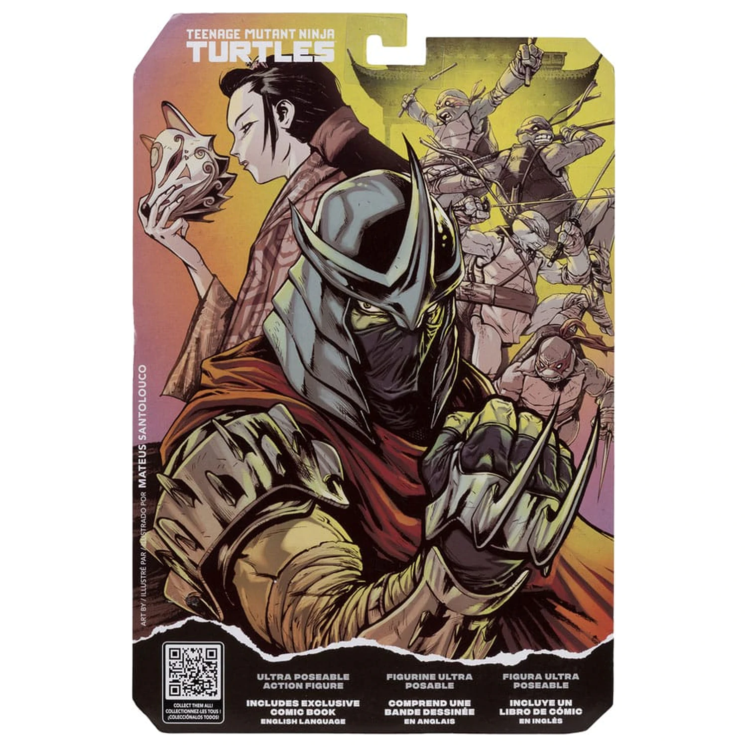 Teenage Mutant Ninja Turtles Page Punchers Action Figure Shredder 14 cm product photo