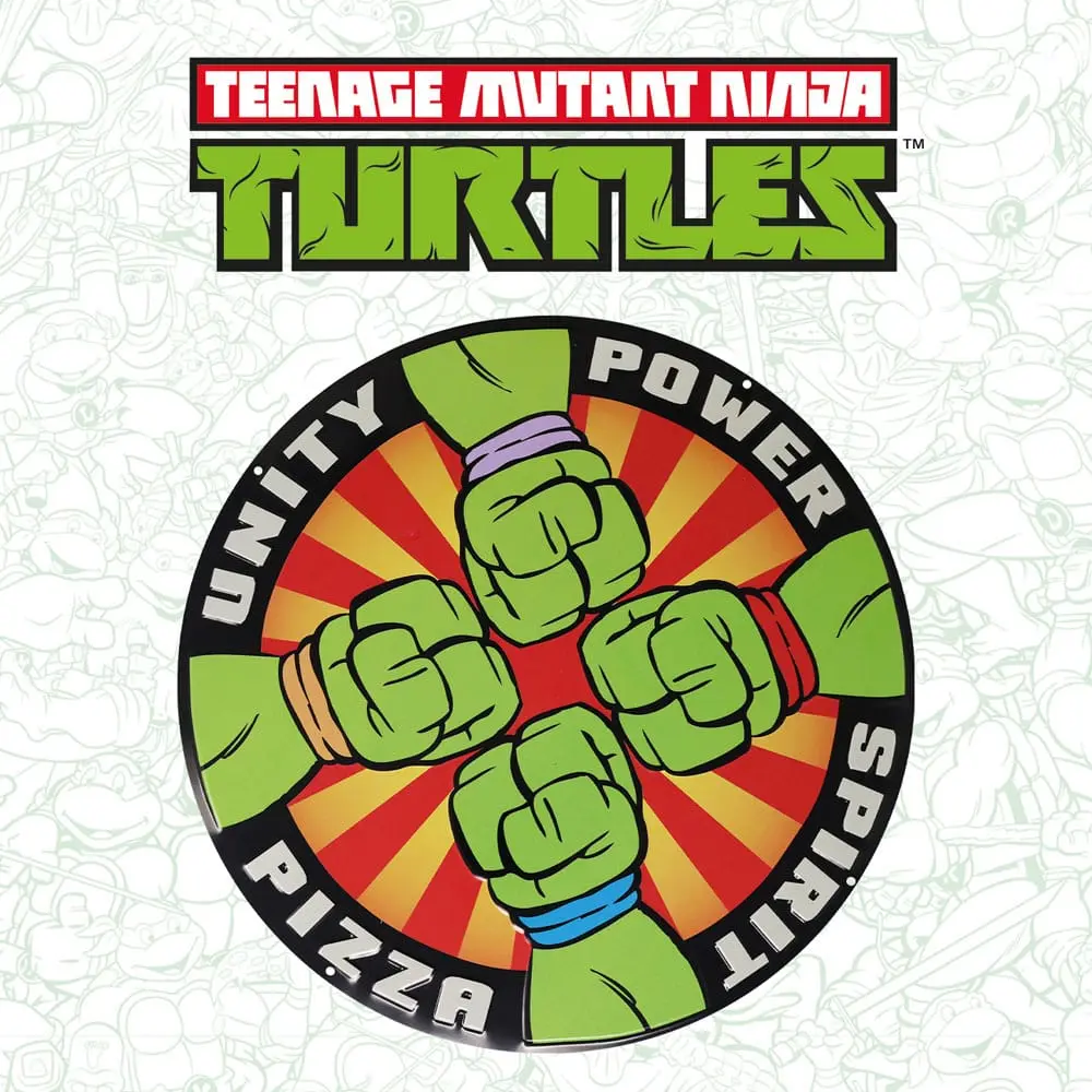 Teenage Mutant Ninja Turtles Tin Sign Pizza Power termékfotó