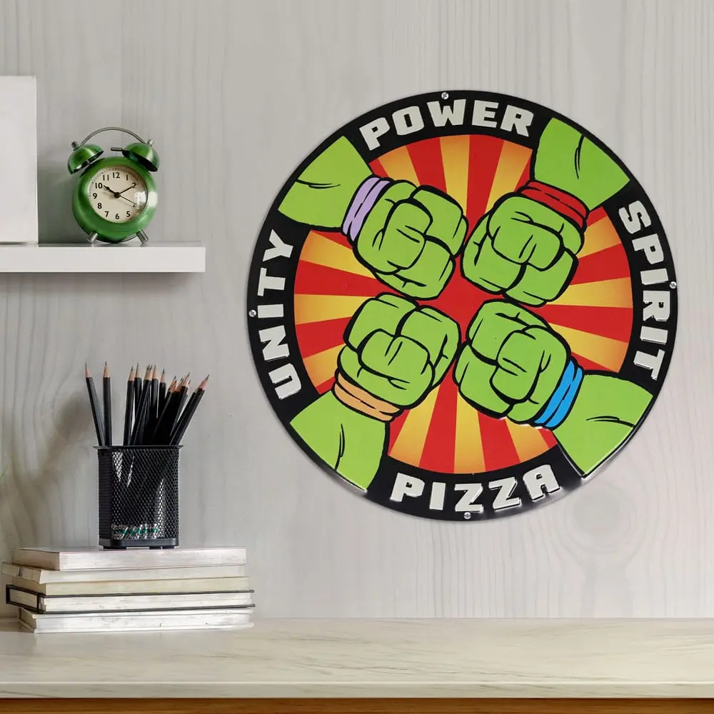 Teenage Mutant Ninja Turtles Tin Sign Pizza Power termékfotó