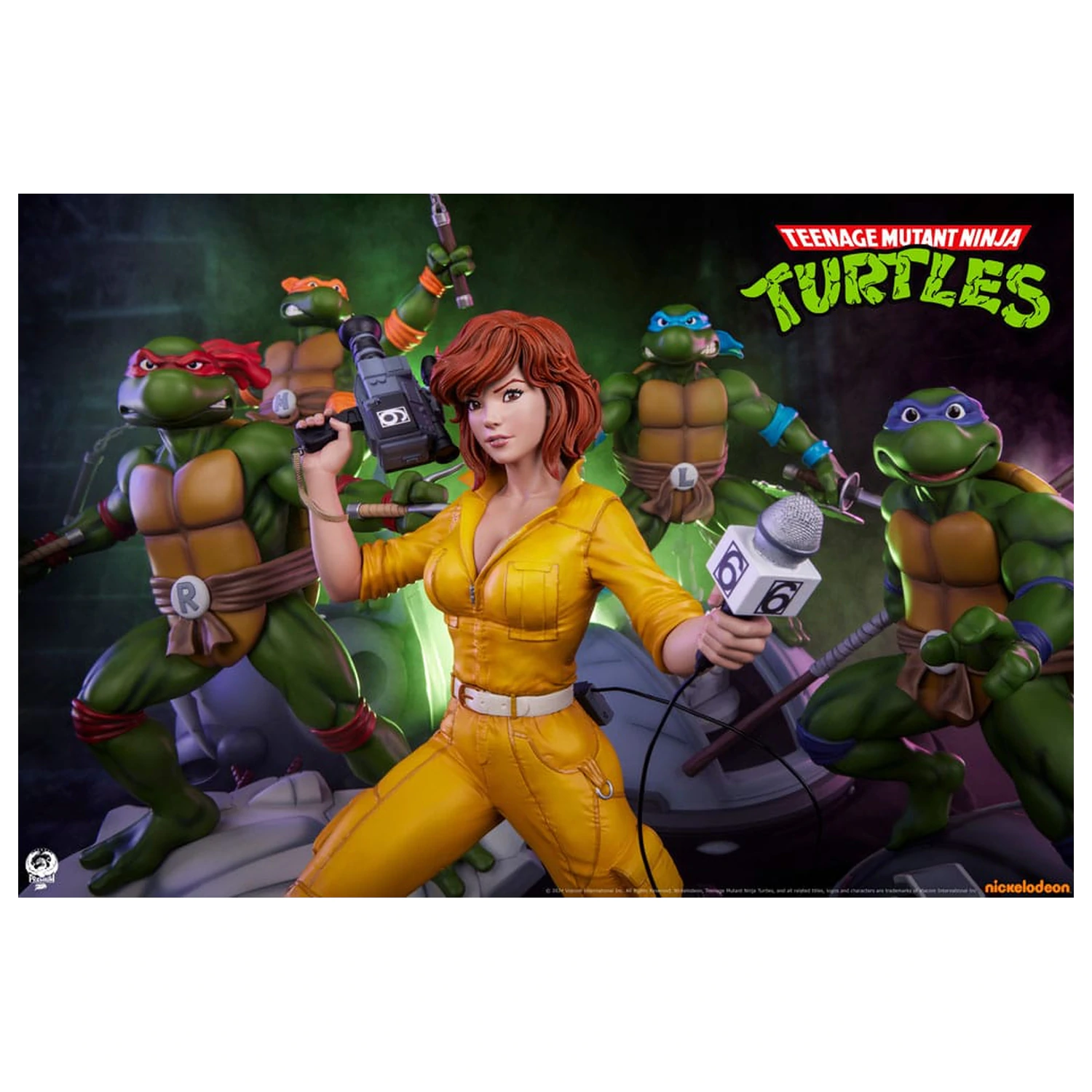 Teenage Mutant Ninja Turtles Premier Series Statue 1/4 April O'Neil 46 cm product photo