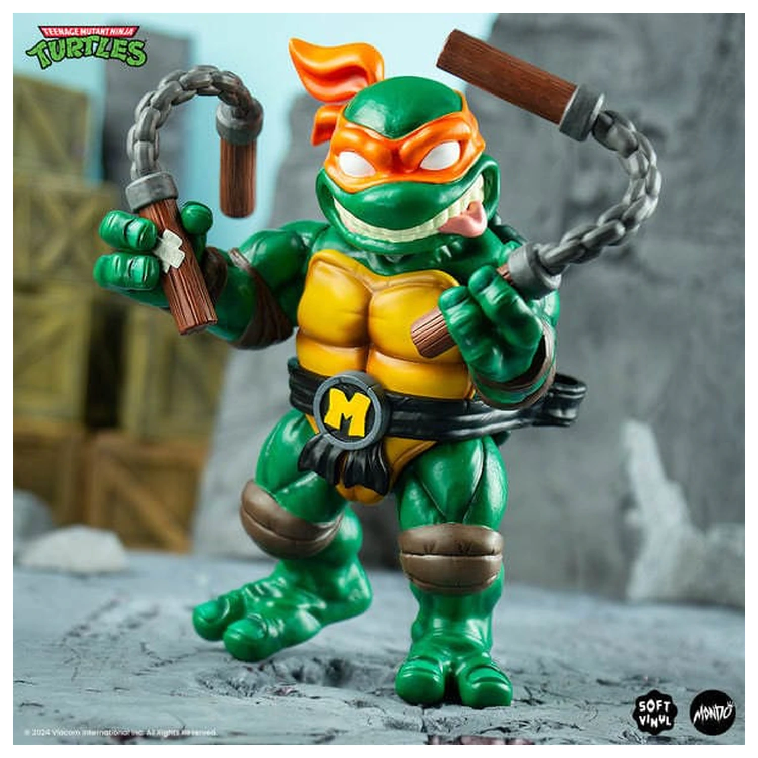 Teenage Mutant Ninja Turtles Soft Vinyl Figure Michelangelo 20 cm product photo
