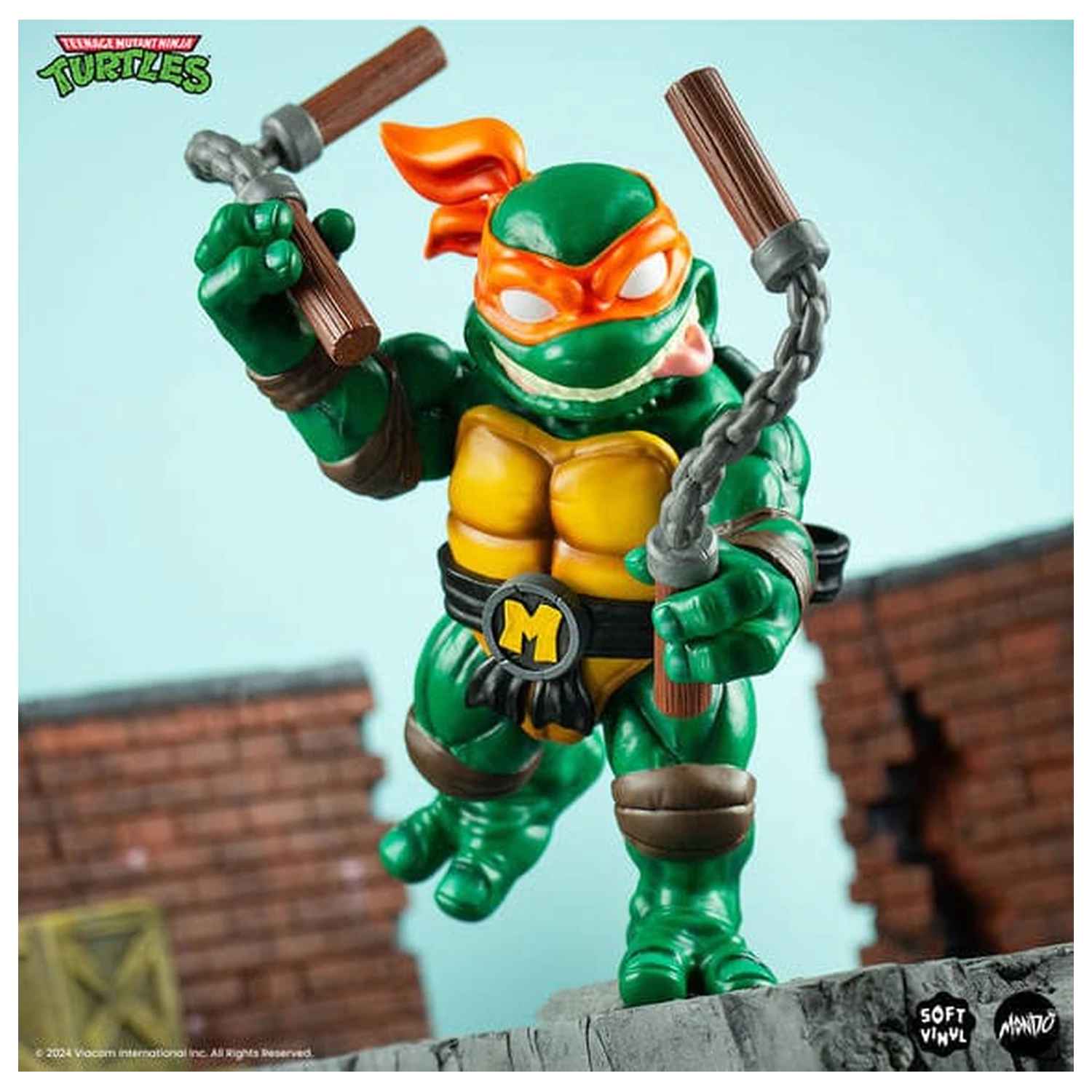 Teenage Mutant Ninja Turtles Soft Vinyl Figure Michelangelo 20 cm product photo