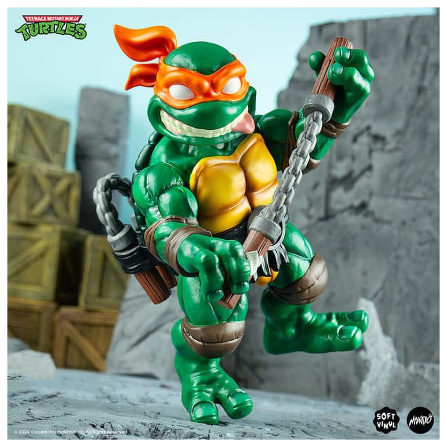 Teenage Mutant Ninja Turtles Soft Vinyl Figure Michelangelo 20 cm product photo