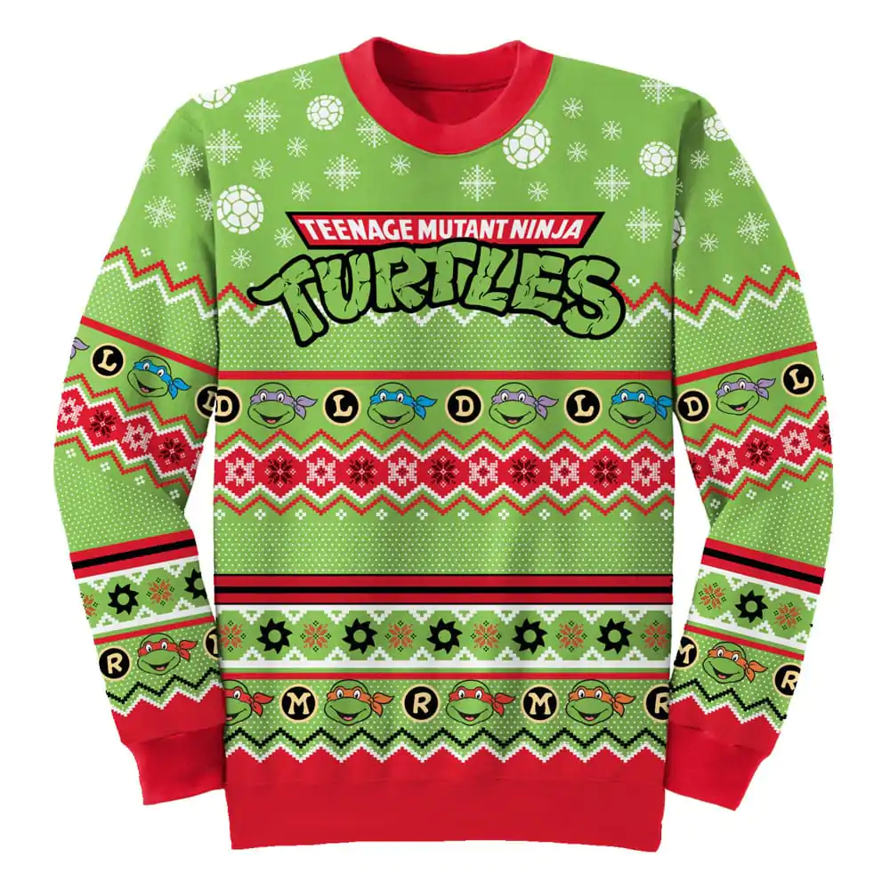 Teenage Mutant Ninja Turtles Sweatshirt Christmas Jumper LDRM Repeat product photo