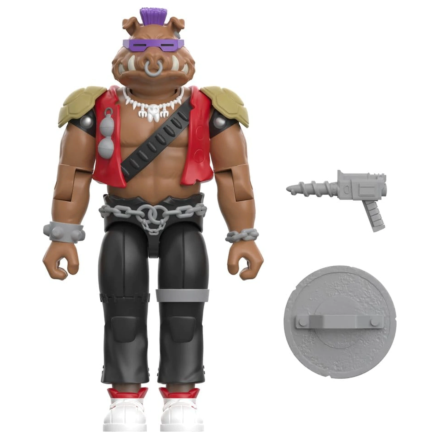 Teenage Mutant Ninja Turtles ReAction+ Action Figure Wave 02 Bebop product photo