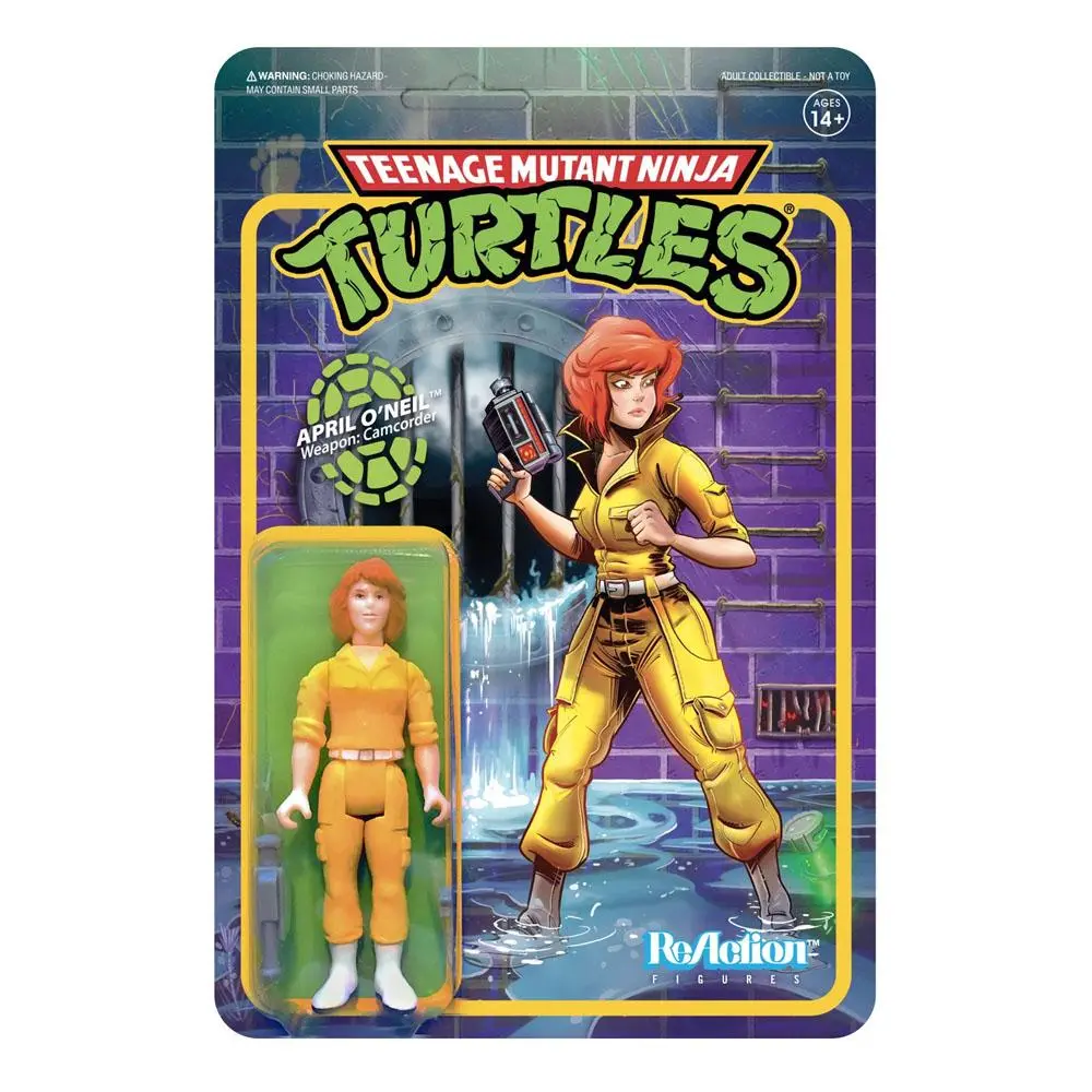 Teenage Mutant Ninja Turtles ReAction Action Figure April ONeil 10 cm product photo