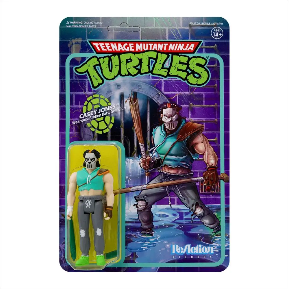 Teenage Mutant Ninja Turtles ReAction Action Figure Casey Jones 10 cm product photo