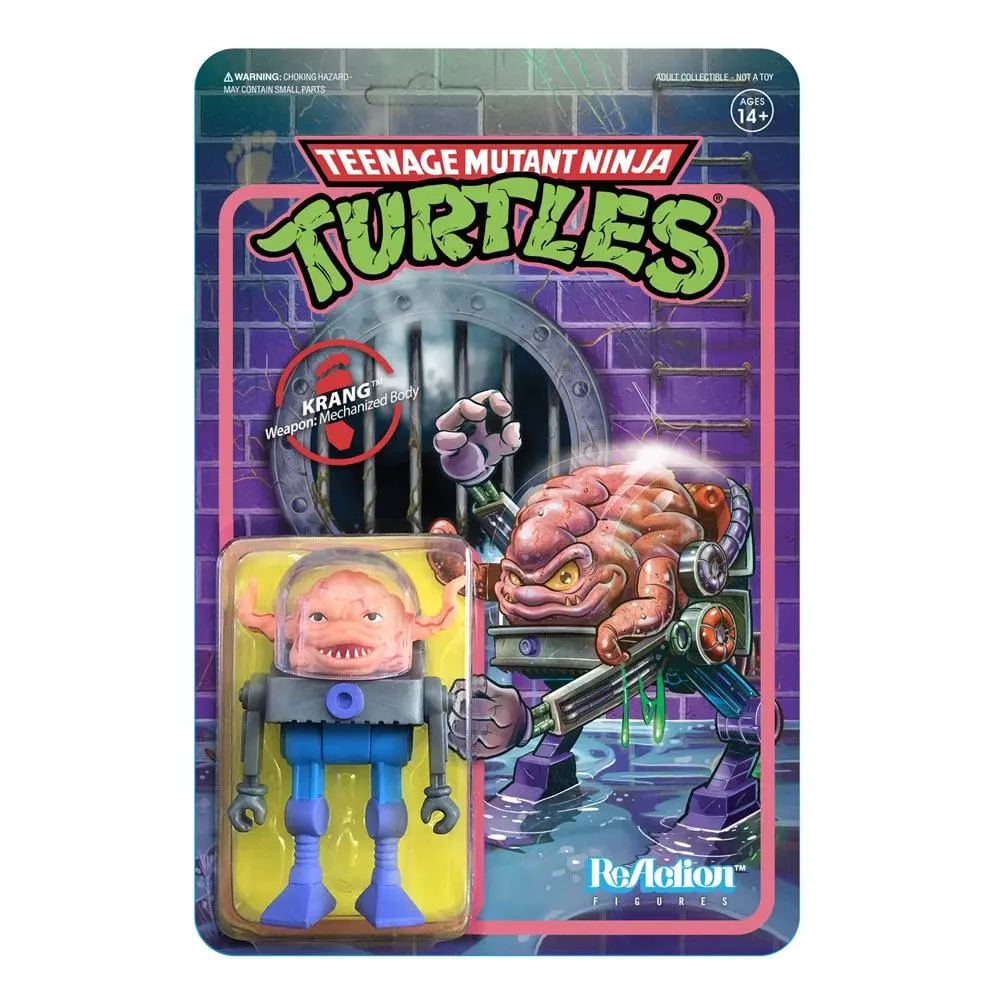 Teenage Mutant Ninja Turtles ReAction Action Figure Krang 10 cm product photo