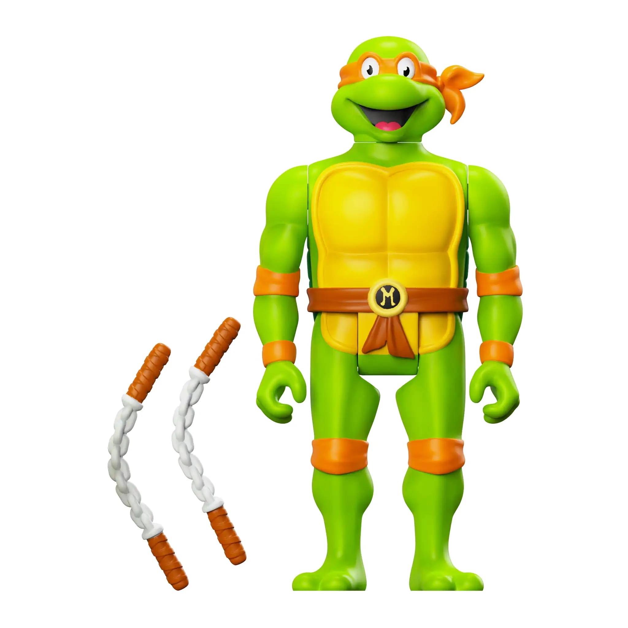 Teenage Mutant Ninja Turtles  ReAction Action Figure Michelangelo 10 cm termékfotó