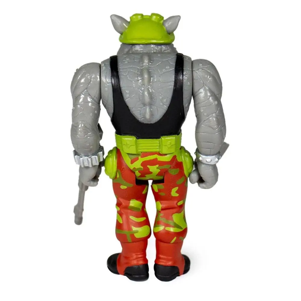 Teenage Mutant Ninja Turtles ReAction Action Figure Rocksteady 10 cm product photo