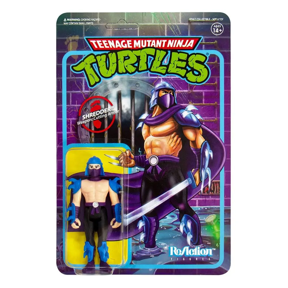 Teenage Mutant Ninja Turtles ReAction Action Figure Shredder 10 cm product photo