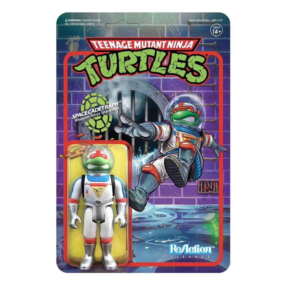Teenage Mutant Ninja Turtles ReAction Action Figure Space Cadet Raphael 10 cm product photo