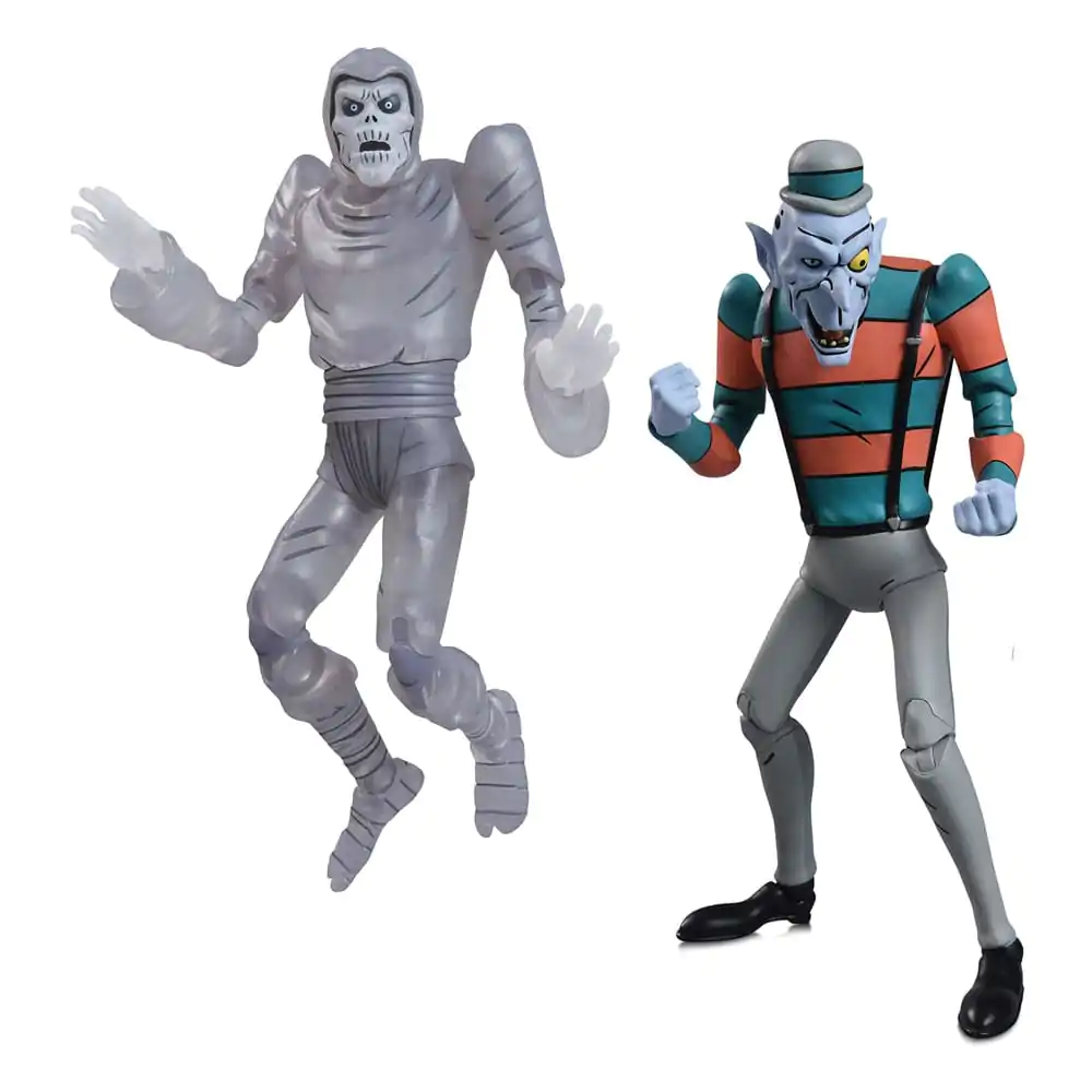 Teenage Mutant Ninja Turtles: Saturday Morning Adventures Action Figure 2-Pack Creepy Eddie &amp; Shibano-Sama 17 cm product photo