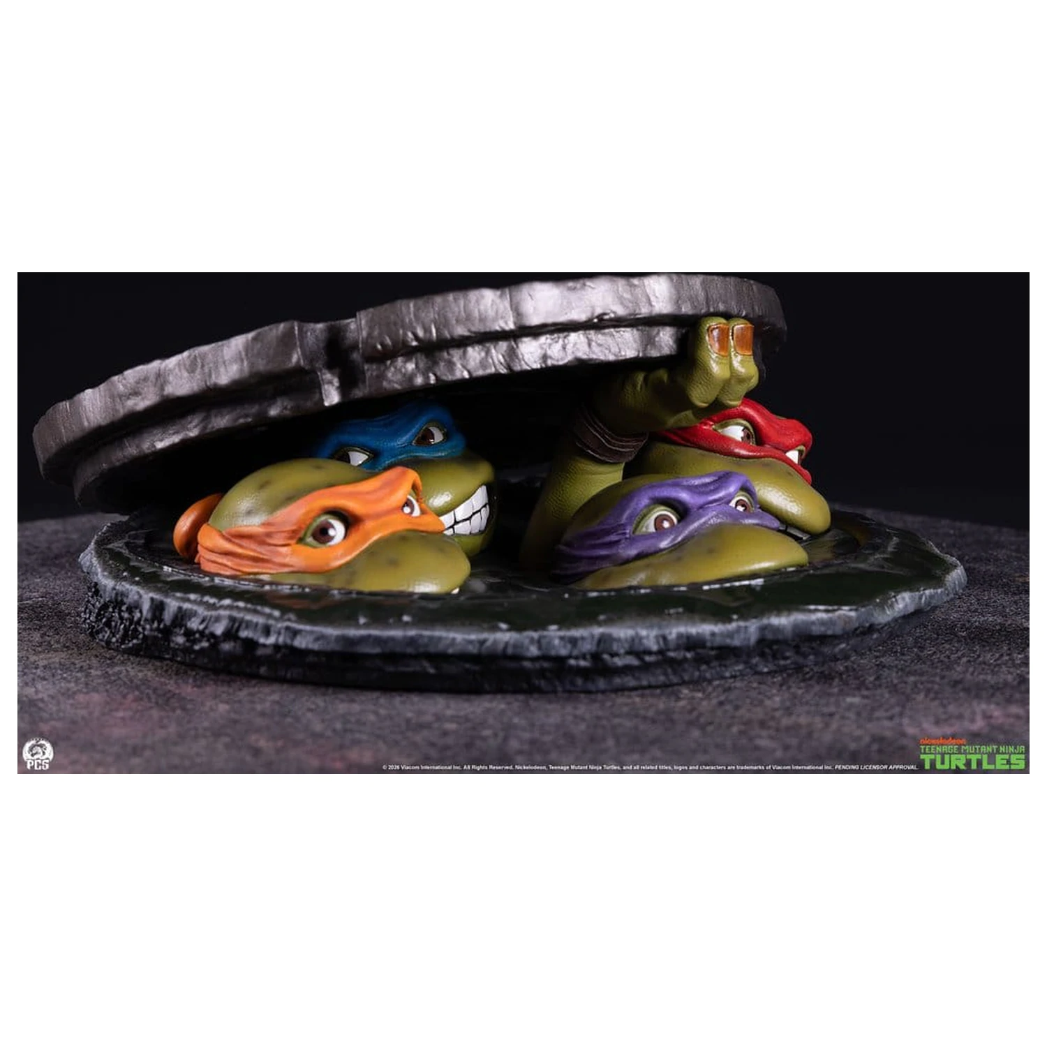 Teenage Mutant Ninja Turtles Tabletop 1/4 Underground 11 cm product photo
